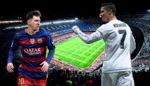 Lionel Messi und Cristiano Ronaldo spielen in der Primera Division