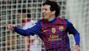 Zwar wurde der FC Barcelona in der Saison 2011/2012 nicht spanischer Meister, Messi knackte trotzdem einen neuen Rekord: 50 Saisontore in der Primera Division