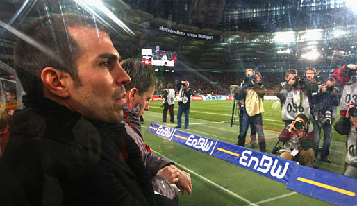 Am 30. November 2008 das erste Heimspiel des Cheftrainers Babbel gegen Schalke 04. Endstand 2:0 für den VfB.