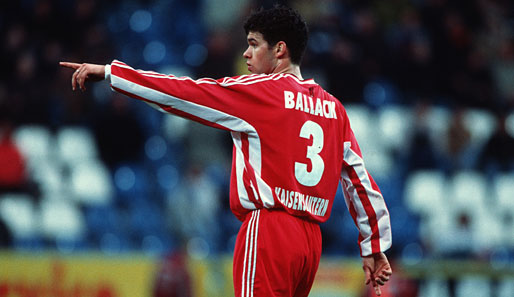 Sein Bundesliga-Debüt gab Michael Ballack am 19. September 1997 für den 1. FC Kaiserslautern. Zuvor spielte er für den Chemnitzer FC
