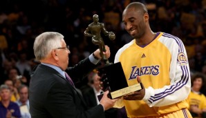 Platz 8: Kobe Bryant (Los Angeles Lakers): 51 Punkte (15/31 FG, 48,4 Prozent) in der Crunchtime in den Playoffs 2008 in 14 Spielen.