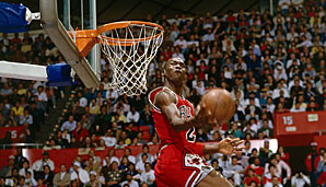Bei ihm natürlich sowieso: Michael Jordan gewann den Titel 1988 auch ohne herausgestreckte Zunge
