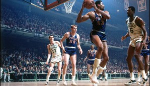 Mit 68 Siegen sind die Philadelphia 76ers von 1966/67 das viertbeste Team aller Zeiten. Deren Superstar: Wilt Chamberlain