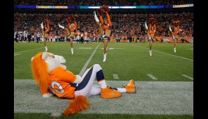 Und zum Abschluss muss ein Rückblick auf das Thursday Night Game erlaubt sein. Wir schließen uns dem Broncos-Maskottchen an: Peyton haben wir doch echt schon oft genug gesehen!