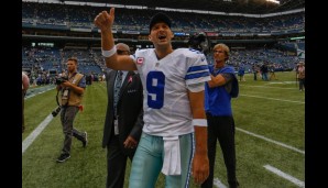 Tony Romo, we salute you! Wir haben zwar immer Spaß, wenn du im letzten Viertel deine Interceptions auspackst - aber gegen Seattle war es eine Meisterleistung