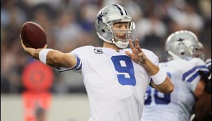 Platz 9: Tony Romo, Quarterback der Dallas Cowboys. "Pct. Dislike": 29 Prozent