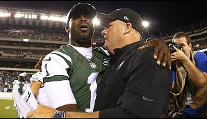 Seit der Saison 2014 spielt Micheal Vick für die New York Jets - Trainer Rex Ryan soll ihn zu alter Stärke führen
