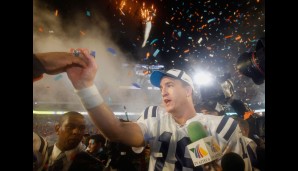 Bis der Superstar sich 2007 dann endlich den lang ersehnten Titel schnappt. Die Colts gewinnen den Super Bowl XLI gegen die Chicago Bears. Manning nimmt die Glückwünsche entgegen