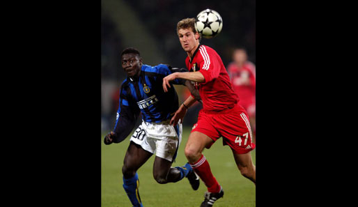 Sein Stern ging nur wenige Kilometer von Köln-Müngersdorf entfernt auf: 2003 erzielte er in Leverkusen sein erstes Tor für Inter Mailand