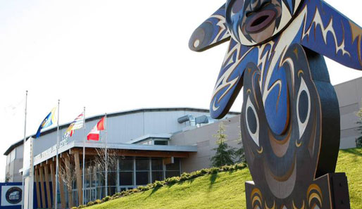 Die UBC Thunderbird Arena in Vancouver ist eine von zwei Hallen, in denen die Eishockey-Partien stattfinden werden