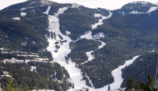 Whistler Creekside ist der Austragungsort für die alpinen Skiwettbewerbe. Es gehört zum Skigebiet Whistler Blackcomb - dem größten Skibereich in Nordamerika