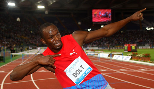 Platz 7: Usain Bolt gilt nach wie vor als schnellster Mann der Welt und hält gleich mehrere Weltrekorde. Im Jahr 2011 verdiente der Jamaikaner 16,6 Mio. Euro