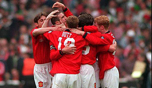 1996: Paul Scholes gewinnt mit Manchester United den englischen Pokal