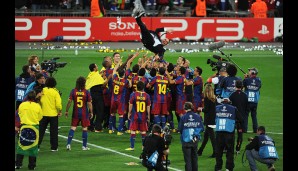 Wie 2009 dominierte Barca auch das Finale 2011 und gewann souverän mit 3:1. Hoch lebe Pep!