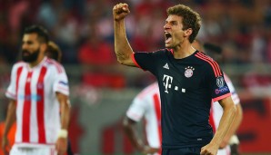 Platz 13: Thomas Müller (Bayern München): 39 Tore in 89 Spielen