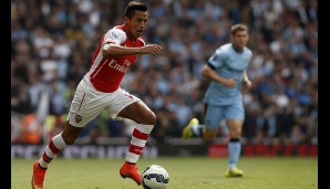 Platz 5: Alexis Sanchez von Arsenal (16 Tore)