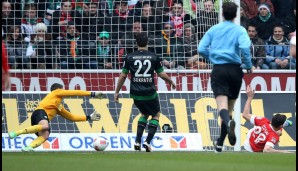 7. Adam Szalai/FSV Mainz 05 12,5 Sekunden (30.03.2013 gegen Werder Bremen)