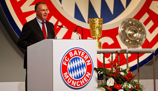 Karl-Heinz Rummenigge ist mit dem Kader des FC Bayern München überaus zufrieden