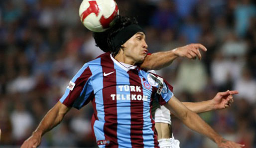 Der Argentinier Gustavo Colman ist der Lenker im Mittelfeld Trabzonspors