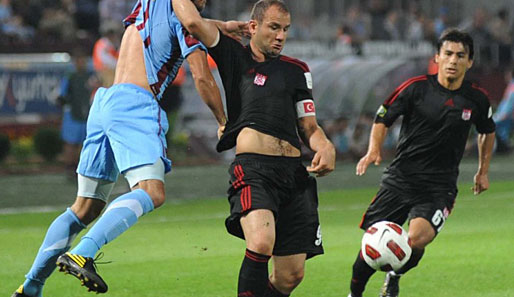 Mehmet Yildiz (Sivasspor): Der Ringer! Der Sivas-Kapitän ist im Zweikampf eine echte Herausforderung