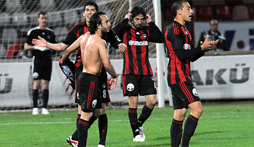 VIERTER: Gaziantepspor spielte eine starke Saison und geht als Vierter in die Europa League