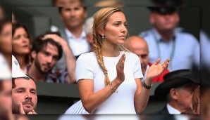 Während Sears gerne lautstark ihrer Laune Ausdruck verleiht, lässt es Jelena Djokovic in der Regel doch etwas ruhiger angehen