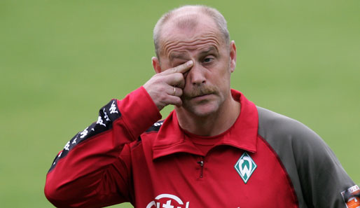 Thomas Schaaf von Werder Bremen ist der dienstälteste Trainer der Bundesliga - und hat immer einen trockenen Spruch parat