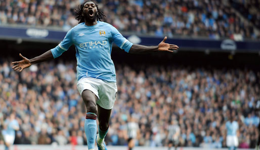 Hier sind die internationalen Fußball-Topverdiener des Jahres 2010 (Quelle: Sport Foot Magazine). Platz 10: Emmanuel Adebayor, Manchester City: 8,4 Millionen Euro Jahresgehalt (brutto)