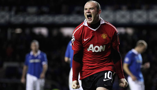 Platz 2: Wayne Rooney, Manchester United: 11,5 Millionen Euro Jahresgehalt