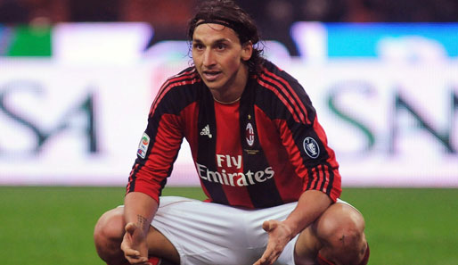 Platz 7: Zlatan Ibrahimovic, AC Mailand: 9 Millionen Euro Jahresgehalt