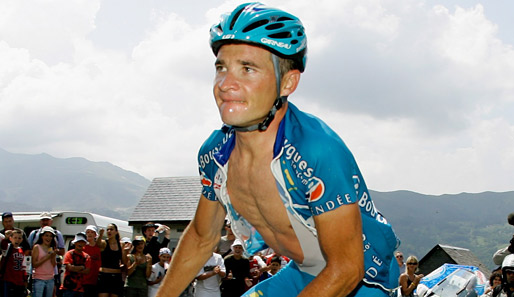 THOMAS VOECKLER, 31 Jahre, Frankreich, BBOX Bouygues Telecom, seinen größten Auftritt hatte er bei der Tour 2005, als er zehn Tage lang die Gesamtwertung anführte
