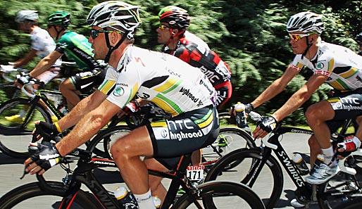 Für Mark Cavendish war das Etappenfinale am Mont des Allouettes zu schwer. Cav kam als 69. ins Ziel - 6 Sekunden hinter...