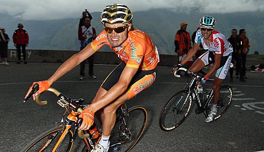 Seine Kräfte am besten eingeteilt hatte sich Samuel Sanchez vom Team Euskaltel