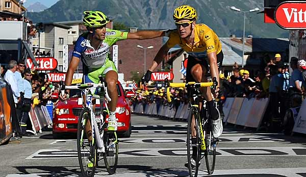 Härtester Konkurrent für Wiggins ist jetzt der Italiener Vincenzo Nibali, der ihm am Berg den einen oder anderen Nadelstich versetzen konnte