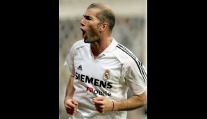 Mittelfeld: Zinedine Zidane (Frankreich) – 3 Nominierungen