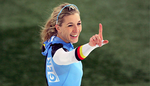 Anni Friesinger-Postma holte bei den vergangenen drei Olympischen Spielen immer eine Medaille. Die 16-fache Weltmeisterin zählt auch in Vancouver zu den Gold-Favoriten