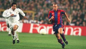 1996 wechselte Ronaldo von der PSV Eindhoven zum FC Barcelona und wurde als bester Spieler der Welt ausgezeichnet.