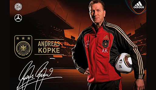 TORWARTTRAINER: Andreas Köpke, 48 Jahre, seit Oktober 2004 auf dem Torwarttrainer-Posten