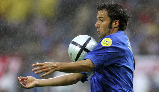 ITALIEN: Alessandro Del Piero - Juventus Turin (35 Jahre, 91 Spiele für die Nationalmannschaft, 27 Tore)