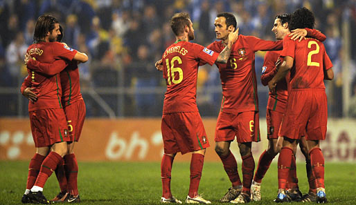 Auch ohne Cristiano Ronaldo schaffte PORTUGAL die Relegation gegen Bosnien und somit die fünfte WM-Teilnahme