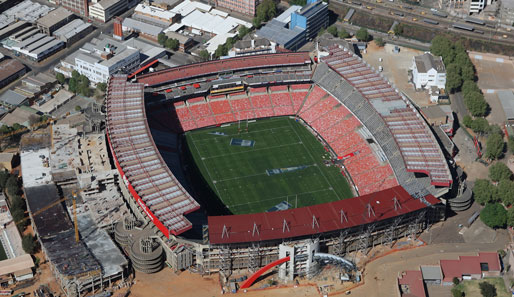 Der Ellis Park ist eines der beiden Johannesburger WM-Stadien. Bereits 1982 erbaut, wurde es für die WM 2010 auf 62.000 Plätze erweitert