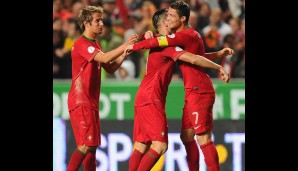 PORTUGAL - SCHWEDEN 1:0: Portugals Held heißt einmal mehr Cristiano Ronaldo
