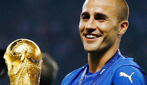 Der Kapitän: Fabio Cannavaro, Juventus Turin, 36 Jahre, 133 Länderspiele, 2 Tore