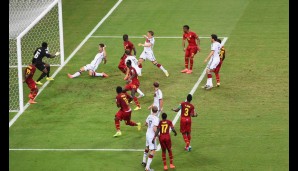 Erst 2014 ist es dann so weit. Das zweite Gruppenspiel gegen Ghana bestreitet Klose als Joker und trifft zum 2:2