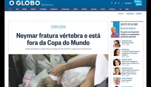 Die brasilianische Zeitung O Globo liefert sogar Bilder aus dem Krankenhaus