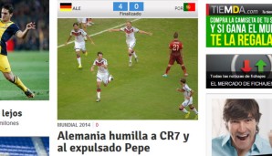 Die "Mundo Deportivo" lacht sich ins Fäustchen: Eine "Demütigung für CR7". Klar, dass dem Barca-Hausblatt das gefällt