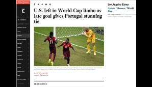 Für die "Los Angeles Times" bleiben die US-Boy im "WM-Limbo" hängen. Mit einem Sieg wäre Klinsis Truppe schließlich durch gewesen