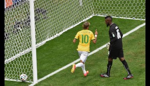 Kamerun - Brasilien: Nervosität? Schon, aber Neymar lässt früh durchatmen