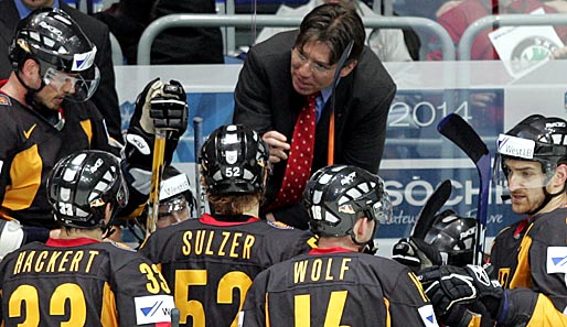 Uwe Krupp ist seit Dezember 2005 Trainer der deutschen Eishockey-Nationalmannschaft