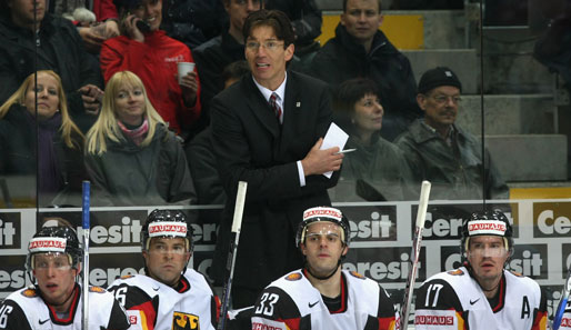 Uwe Krupp ist seit 2005 Bundestrainer